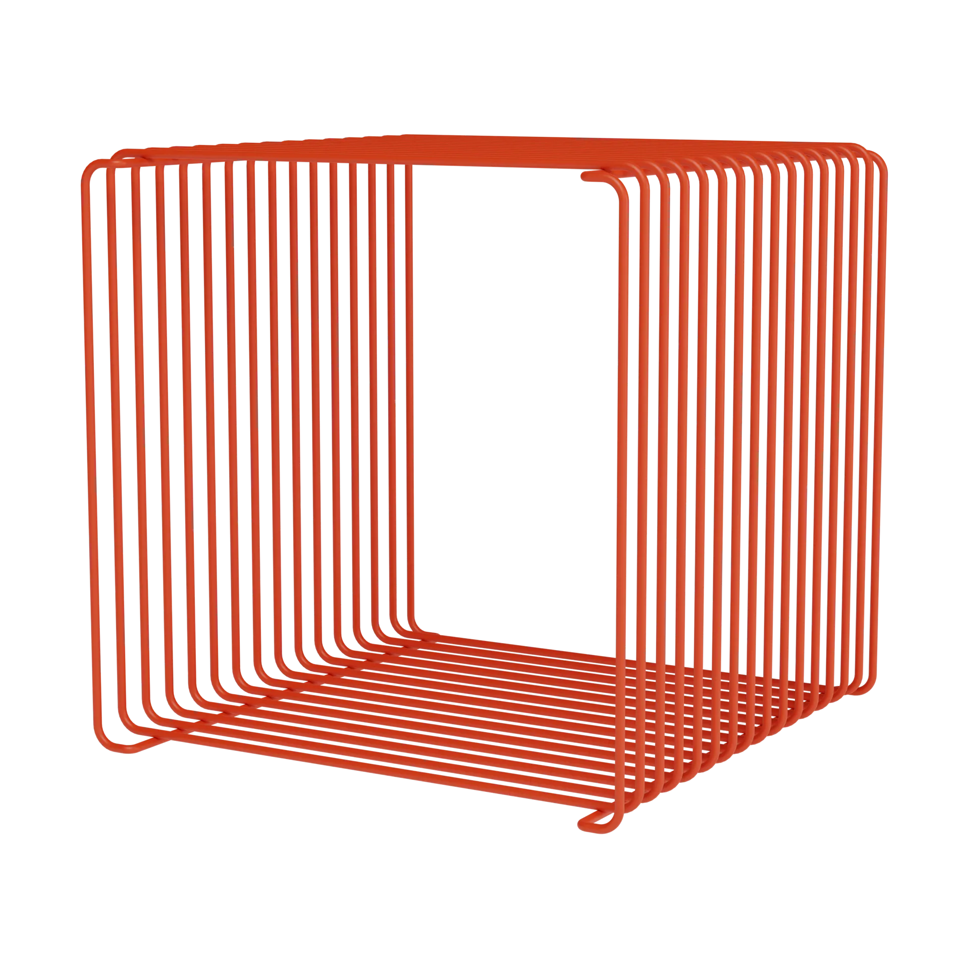 Panton Wire Single shelf 34,8x34,8x34,8 cm, Rosehip Montana