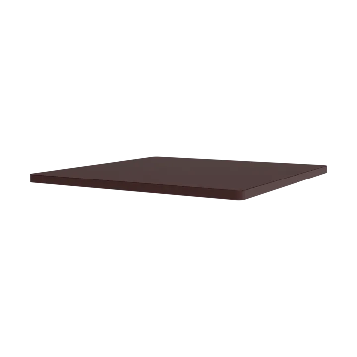 Panton Wire tabletop 34.8x34.8 cm - Black red - Montana