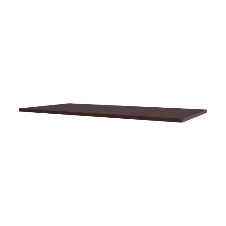 Panton Wire tabletop 70,1x34,8 cm - Black red - Montana