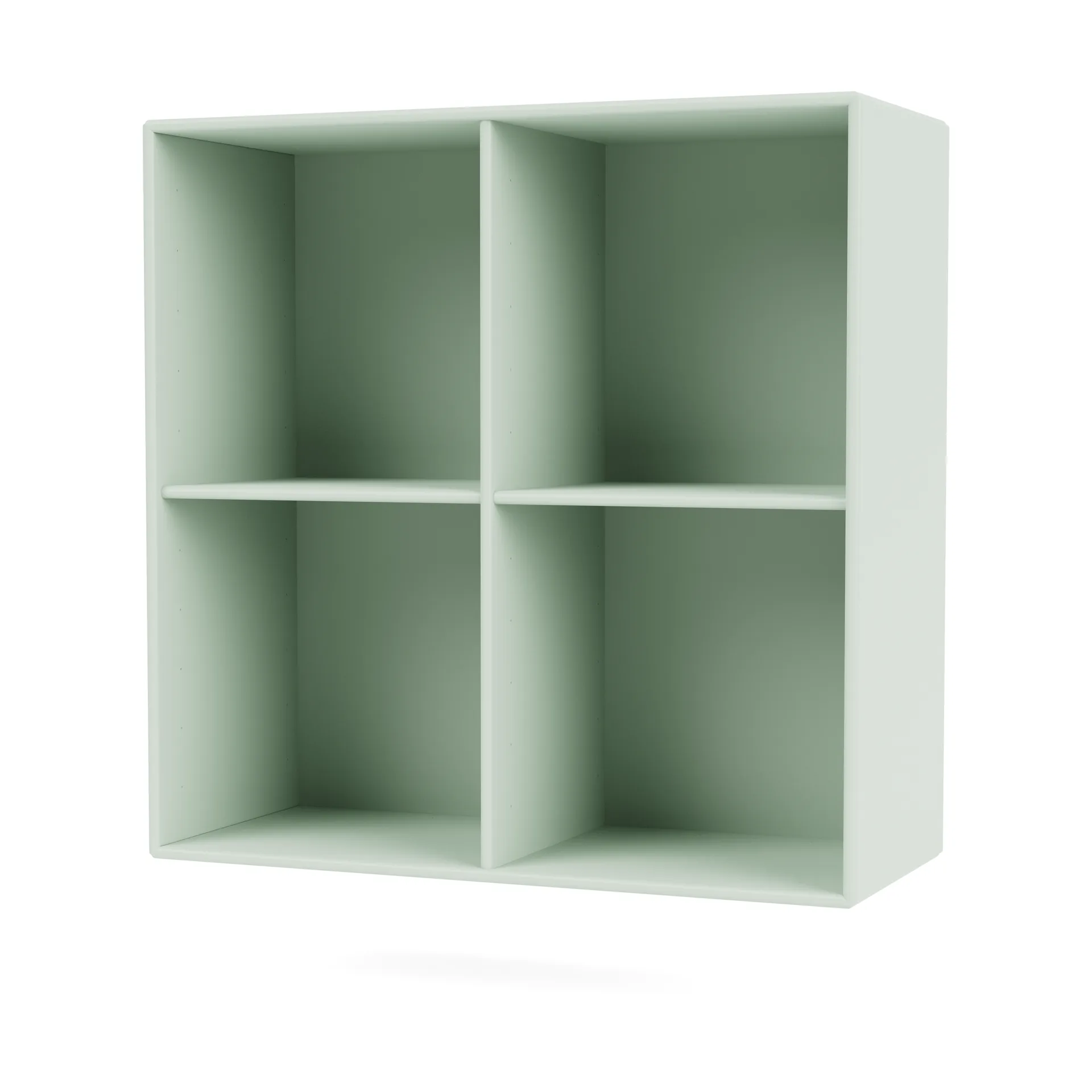 SHOW shelf 69.6x69.6 cm incl. suspension rail, 161-Mist Montana