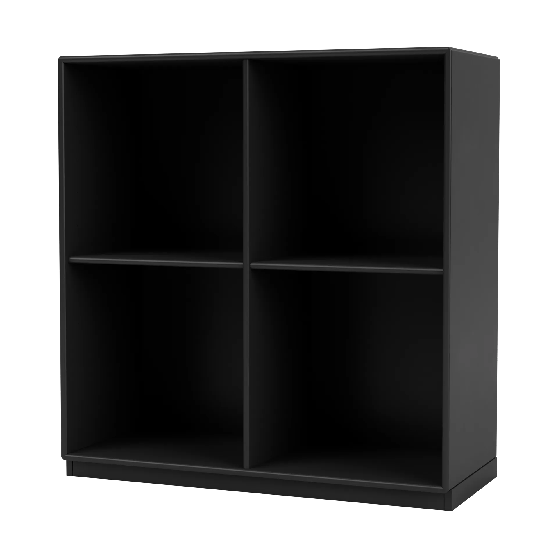 SHOW shelf 69.6x69.6 cm. socket 3 cm, 05-Black Montana