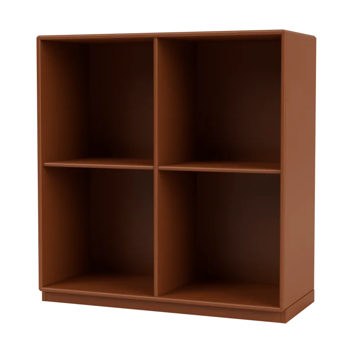 SHOW shelf 69.6x69.6 cm. socket 3 cm - 146-Hazelnut - Montana
