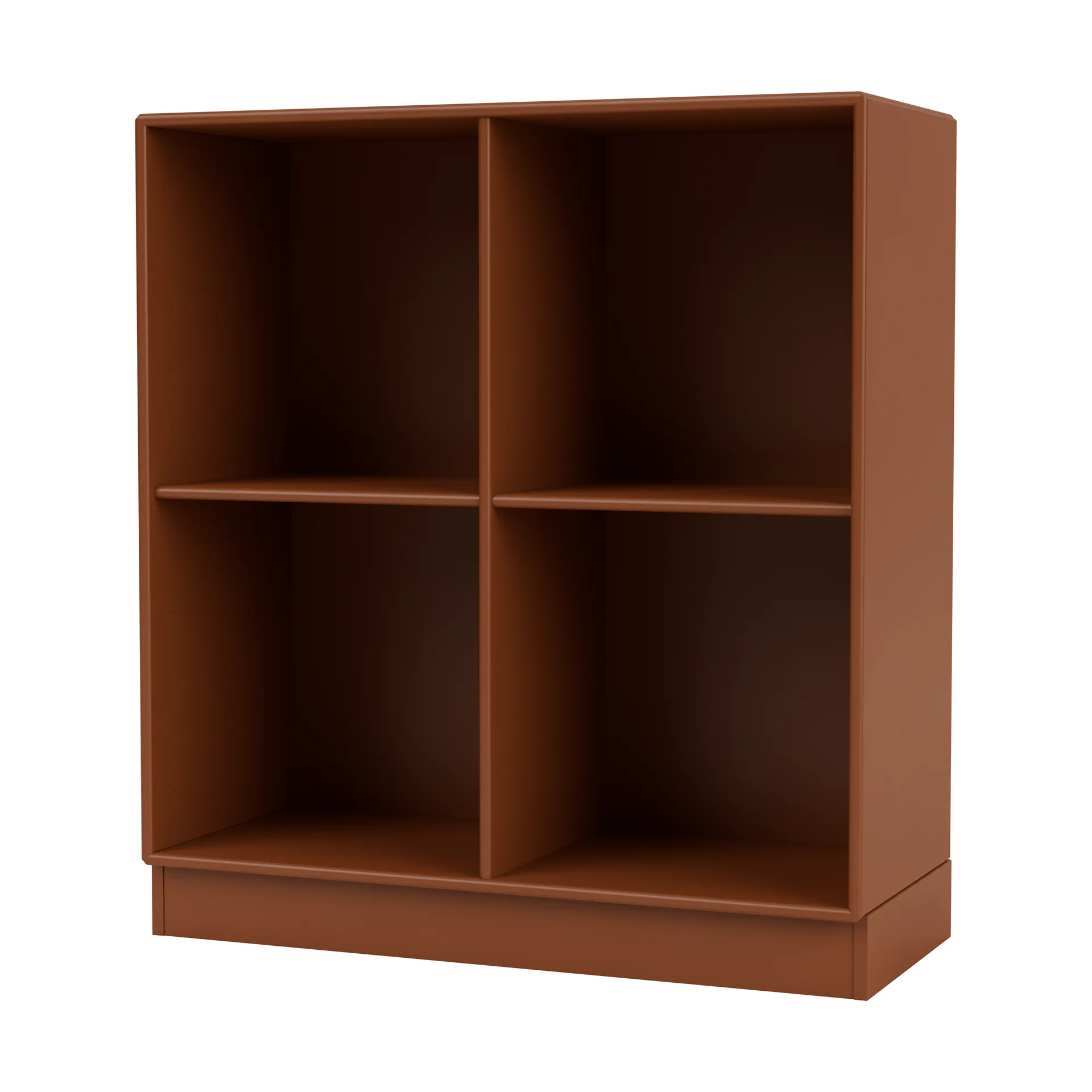 SHOW shelf 69.6x69.6 cm. socket 7 cm, 146-Hazelnut Montana