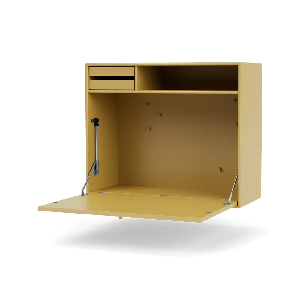 STUDIO desk, wall hung, Cumin 157 Montana
