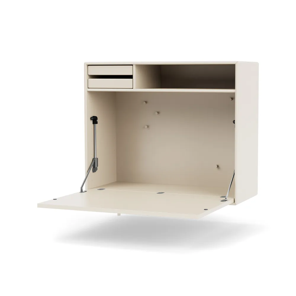 STUDIO desk, wall hung, Oat 158 Montana