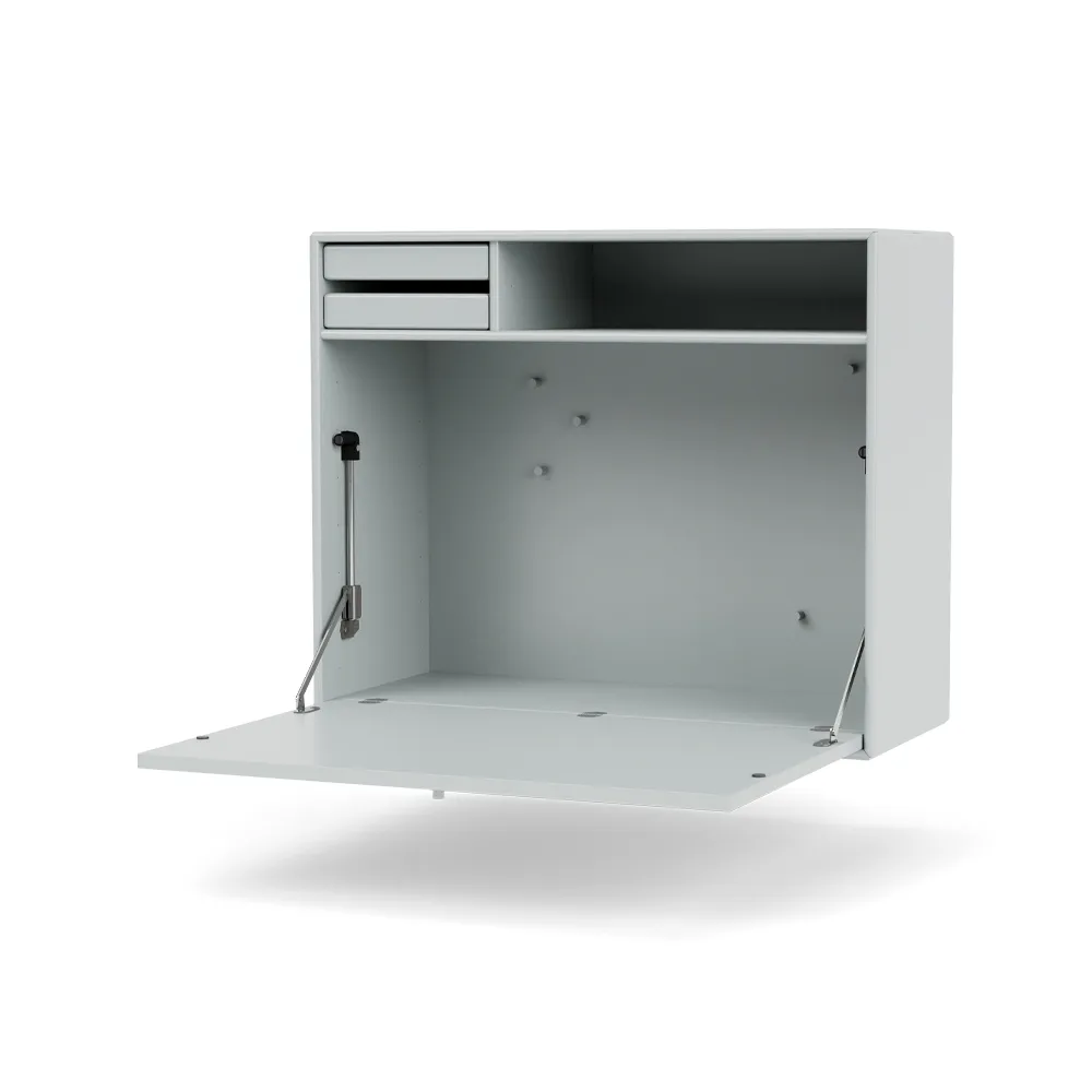 STUDIO desk, wall hung, Oyster 156 Montana