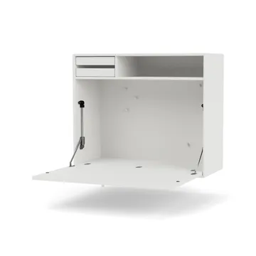 STUDIO desk, wall hung - White 01 - Montana