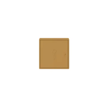 Unlock Key cabinet - Amber 142. wall hanging - Montana