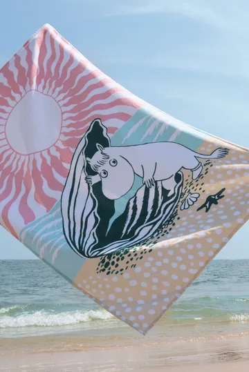 Beach day Moomin beach towel - 93x150 cm - Moomin Arabia