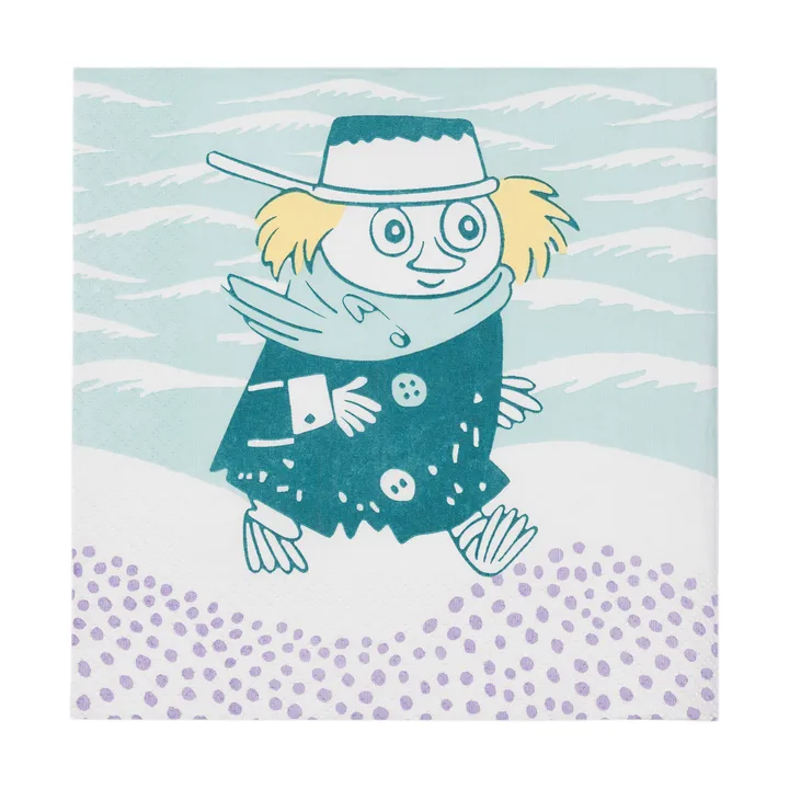 Beach day Moomin paper napkin 33x33 cm 20 pcs - Multi - Moomin Arabia