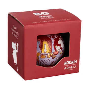 Moomin annual ball Ø8 cm - 2025, Festive moments - Moomin Arabia