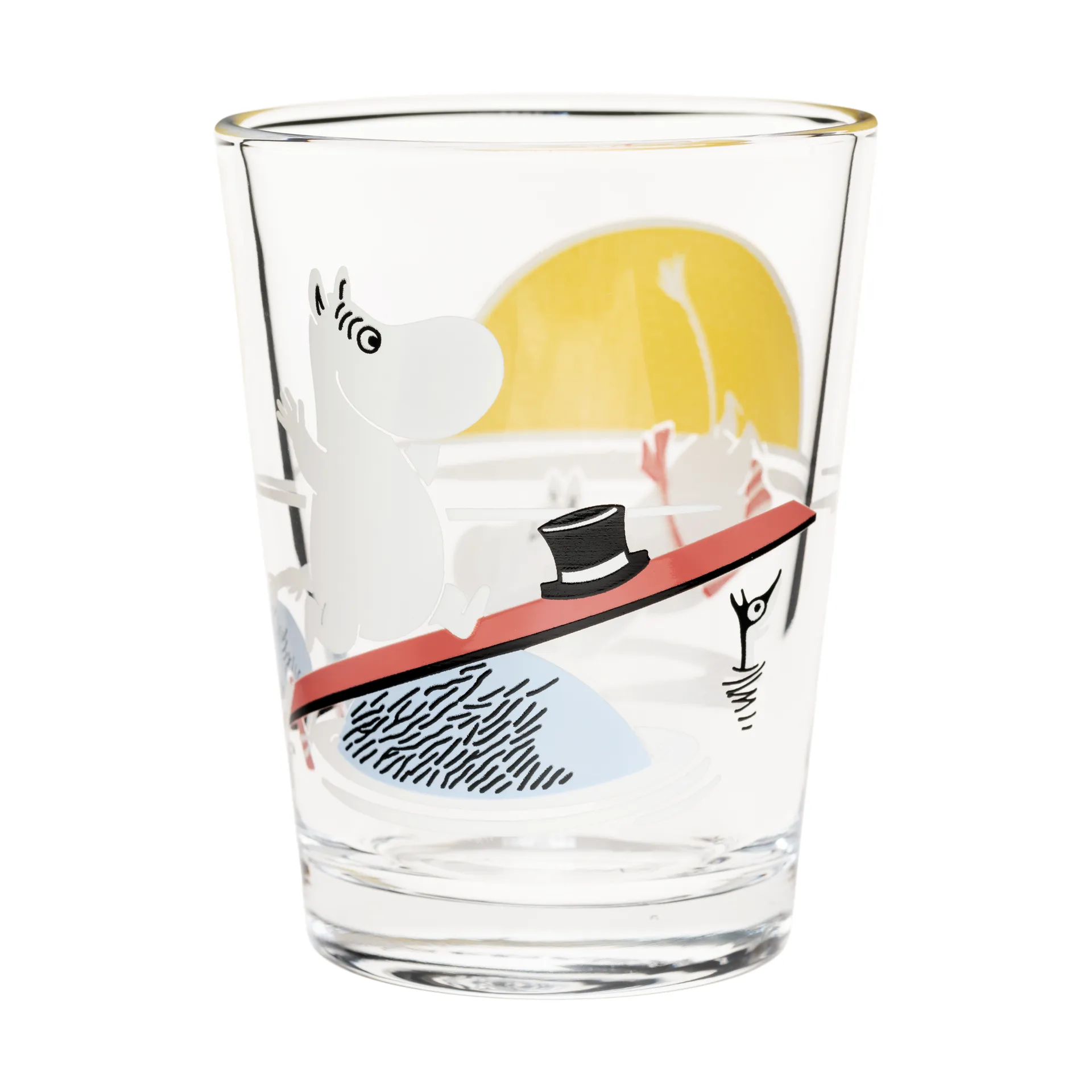 Moomin glass 22 cl, Evening Dip Moomin Arabia