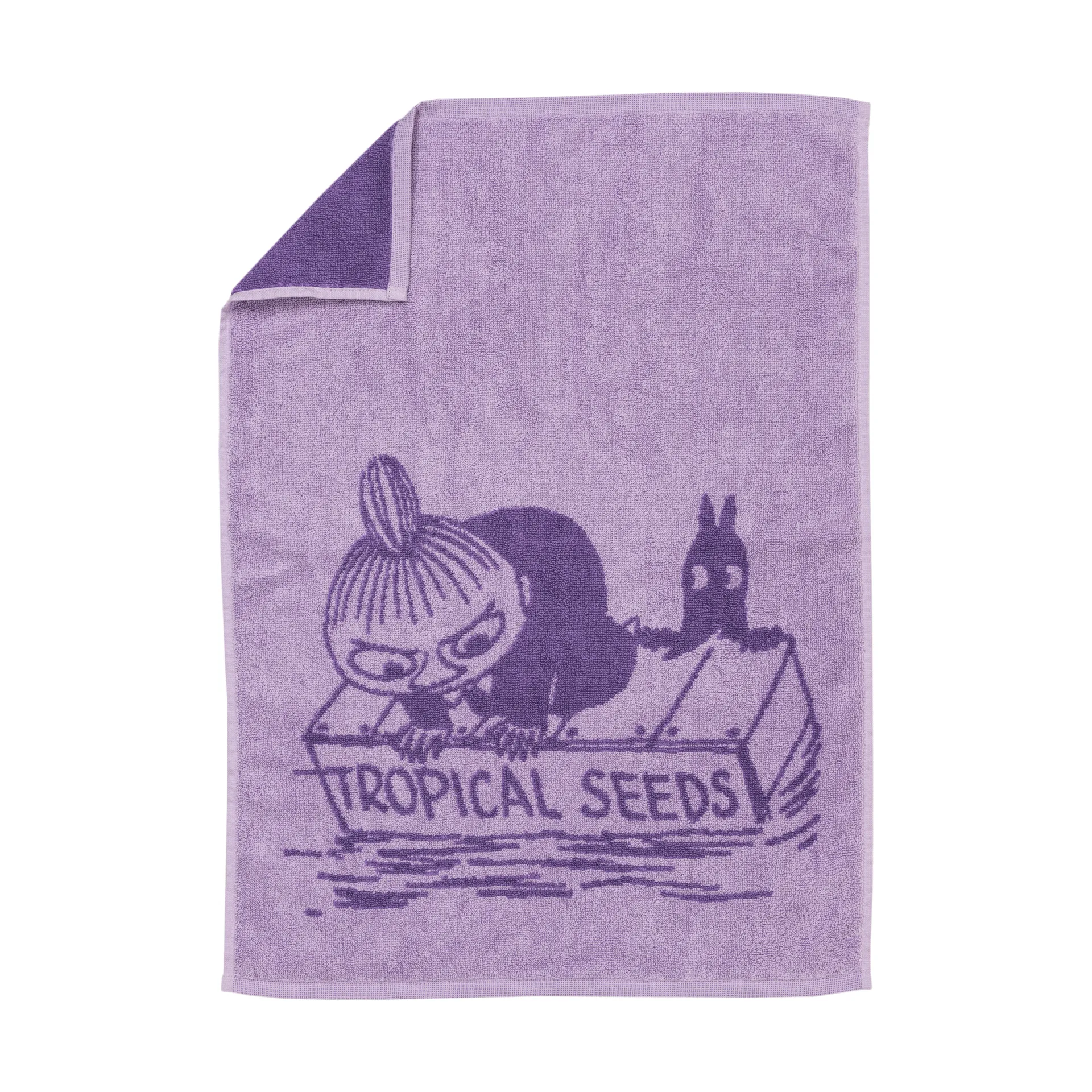 Moomin hand towel 50x70 cm, Little My purple Moomin Arabia