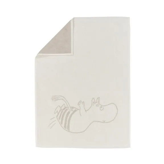 Moomin hand towel 50x70 cm, Moomin troll - white Moomin Arabia