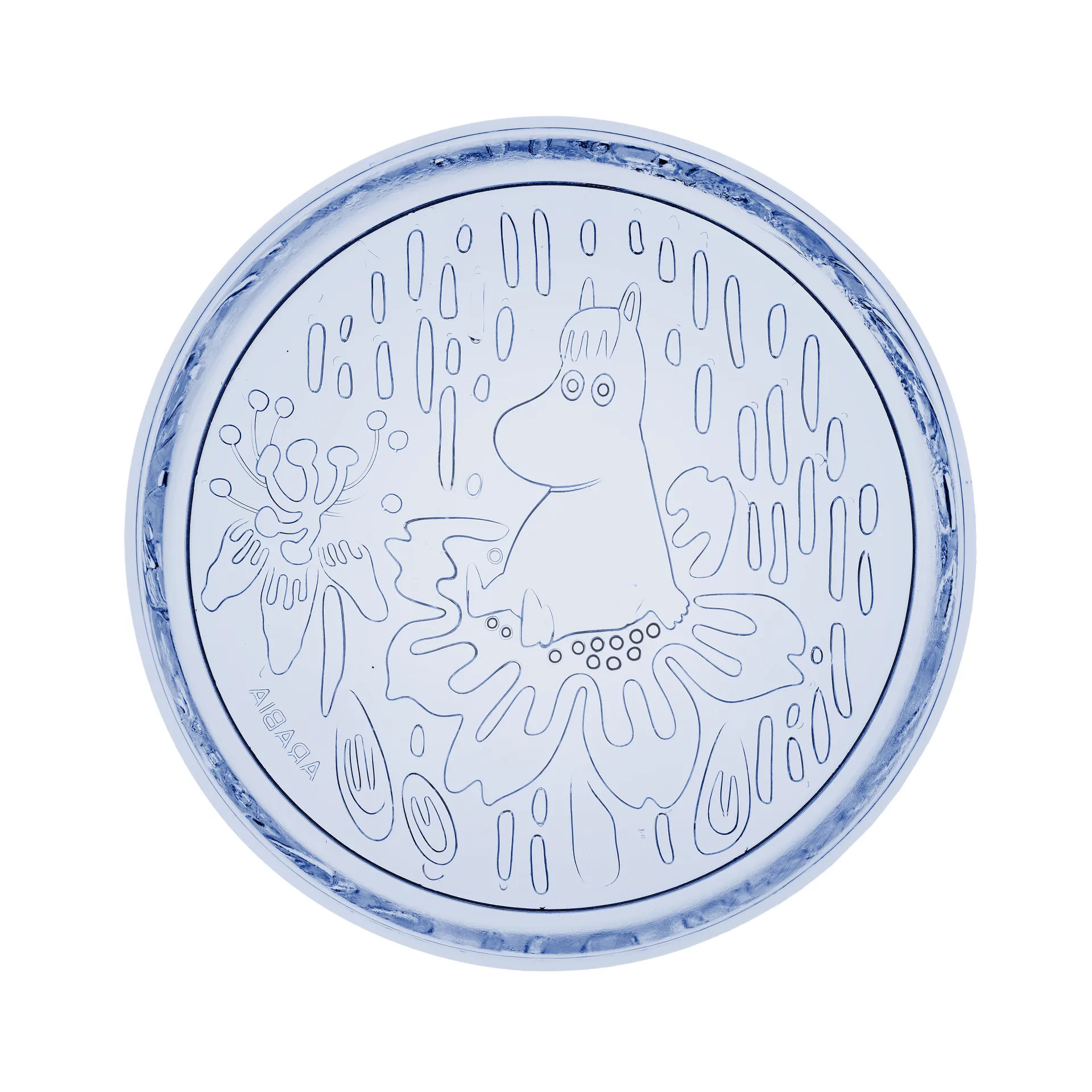 Moomin plate Ø15,5 cm, Aqua Moomin Arabia