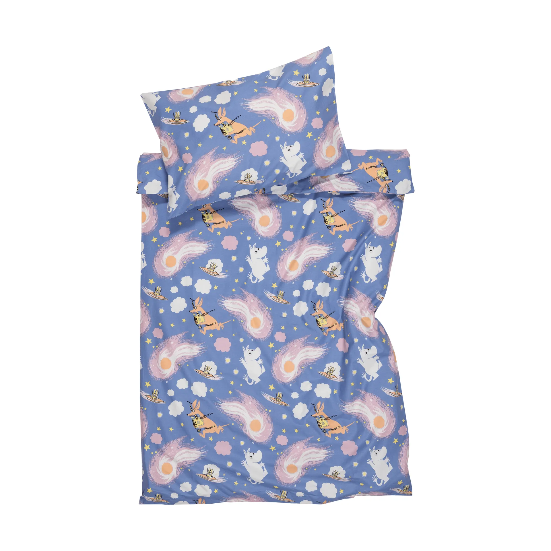 Mumin bedding set, Rymdäventyr GOTS, 85x125 cm Moomin Arabia