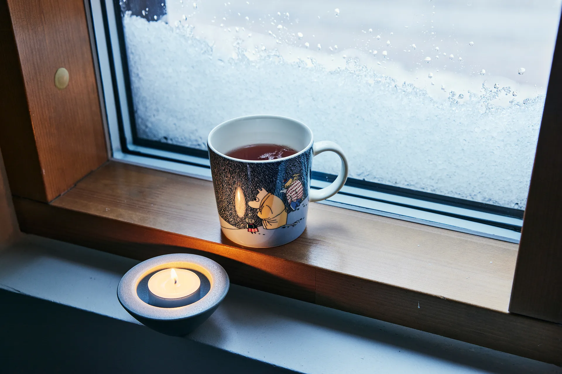 Snow Moonlight Moomin mug 2021, 30 cl Moomin Arabia