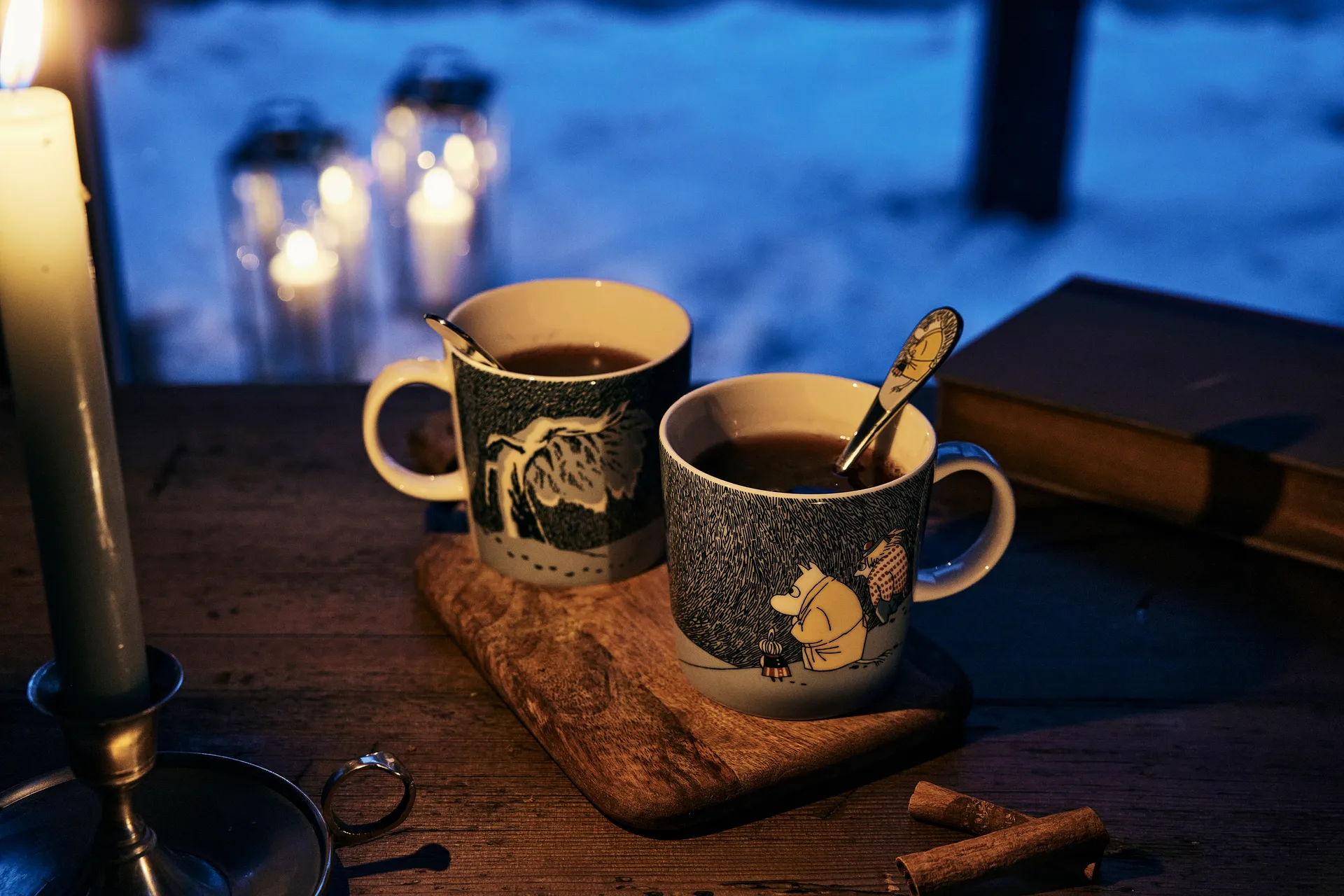 Snow Moonlight Moomin mug 2021, 30 cl Moomin Arabia