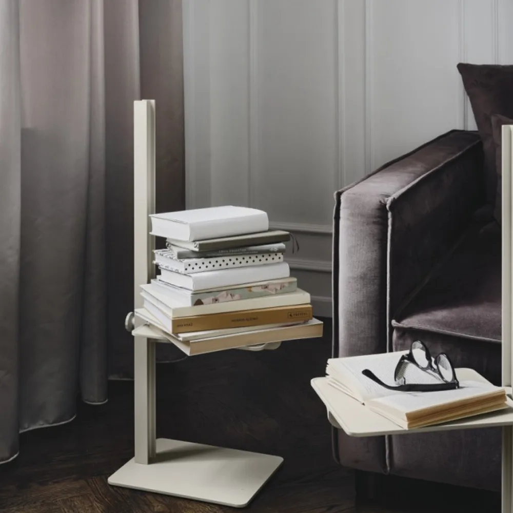 Museum side table, Beige Museum
