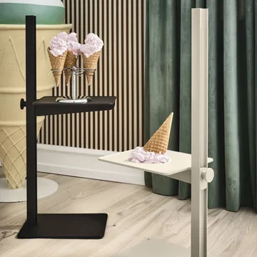 Museum side table - Dark brown - Museum