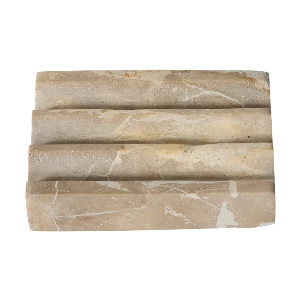 White soap dish, Seashell MUUBS