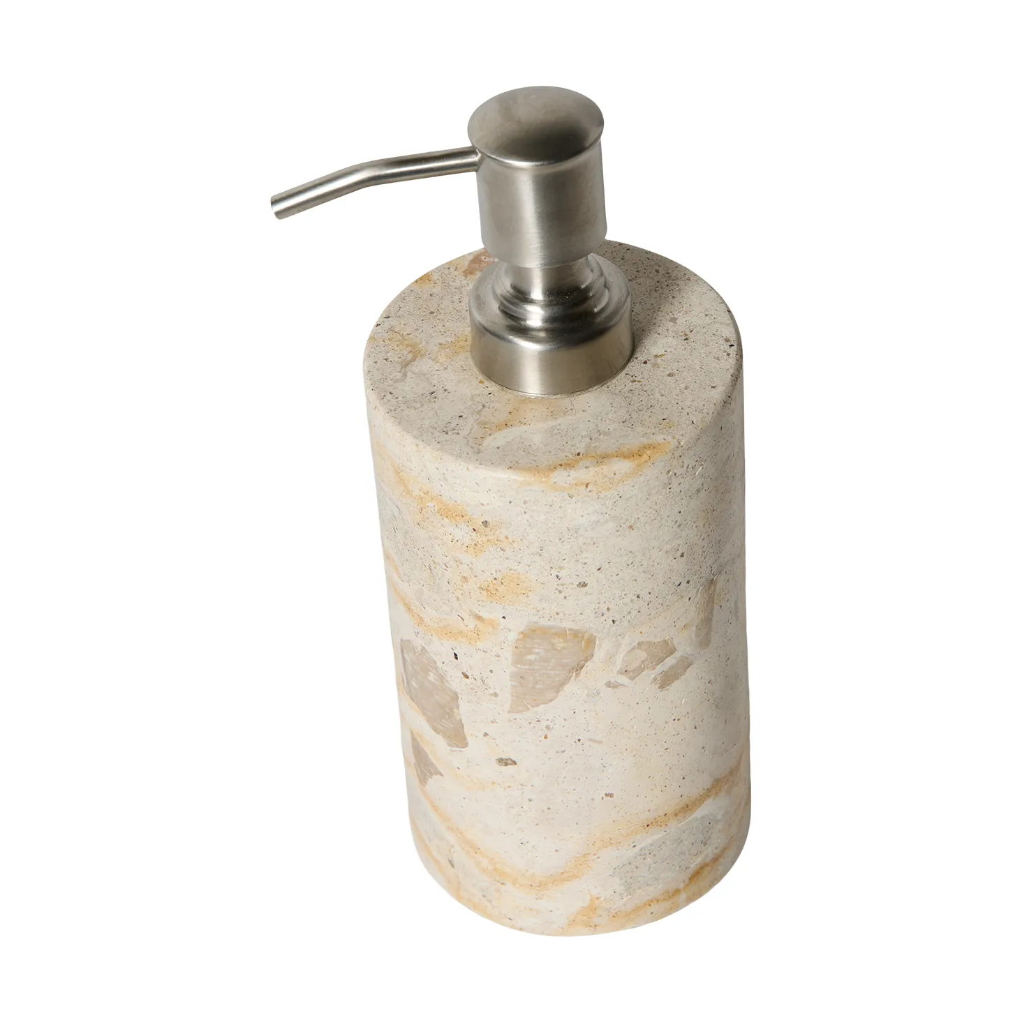 White soap pump, Seashell MUUBS