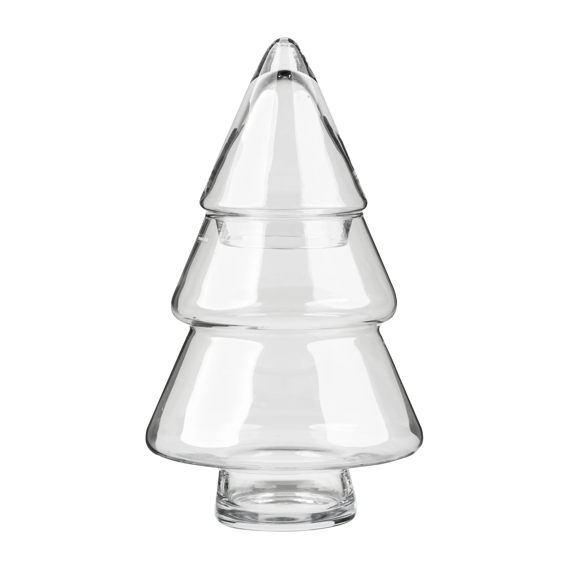 Glass tree glassjar with lid, 30 cm Muurla