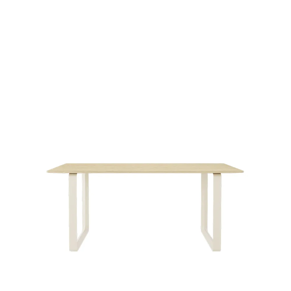 70/70 dining table 170x85 cm, Solid oak-Sand Muuto