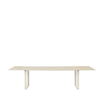 70/70 dining table 295x108 cm - Oak veener-Plywood-Sand - Muuto