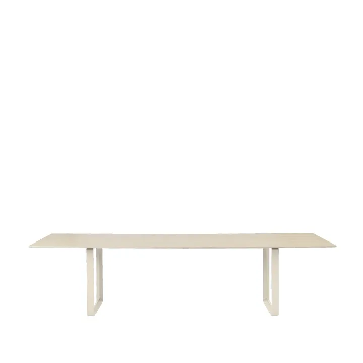 70/70 dining table 295x108 cm - Oak veener-Plywood-Sand - Muuto