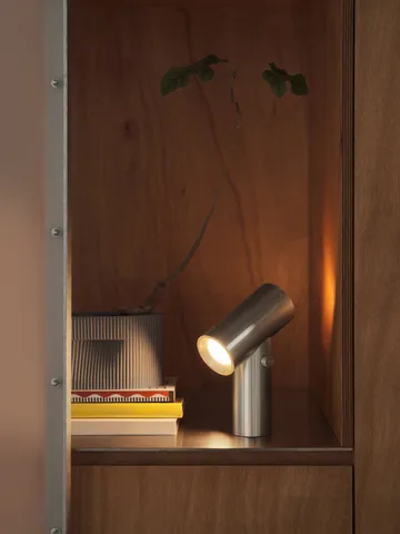 Beam portable table lamp - Aluminium, 26.2 cm - Muuto
