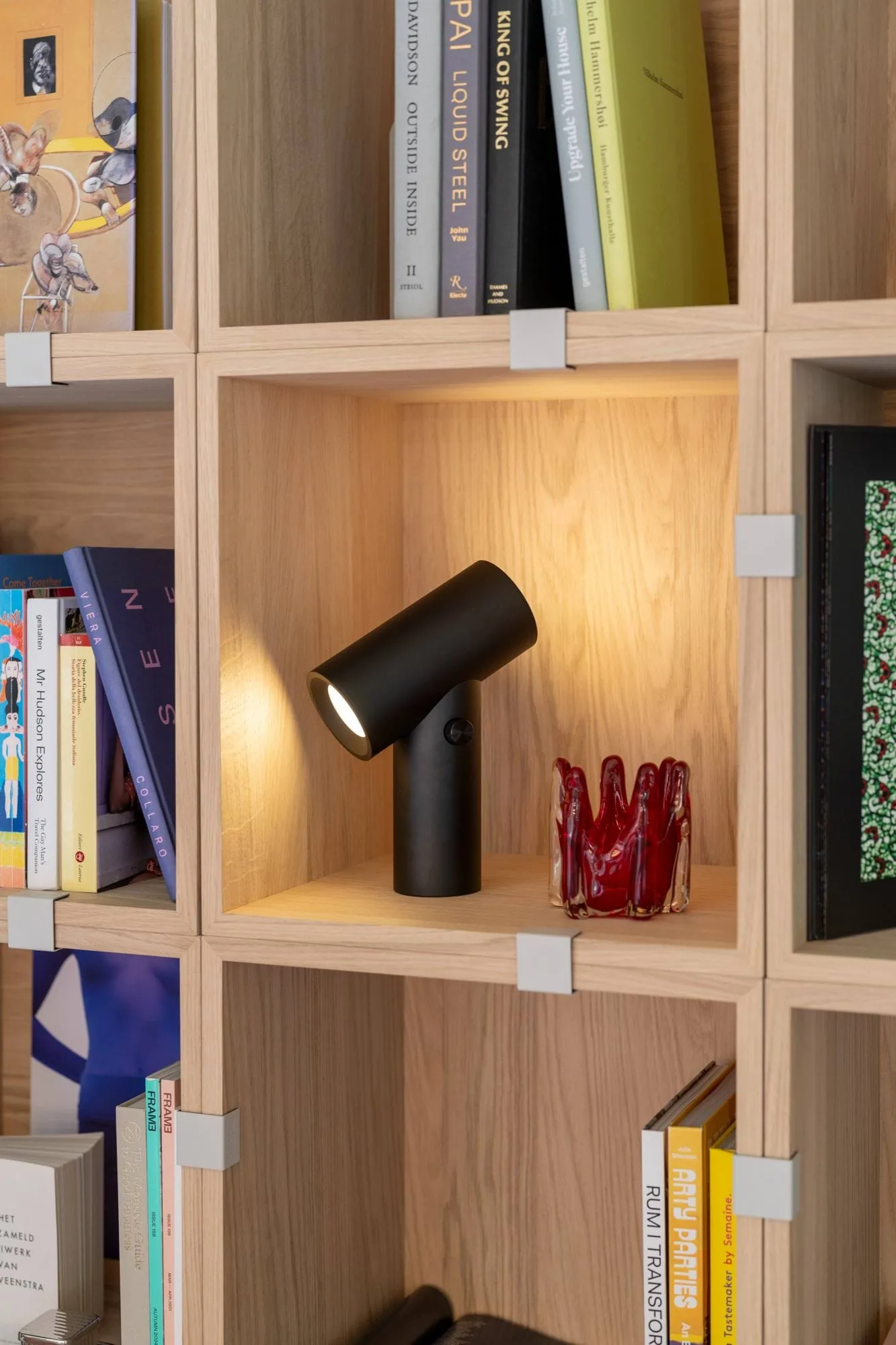 Beam portable table lamp, Black, 26.2 cm Muuto