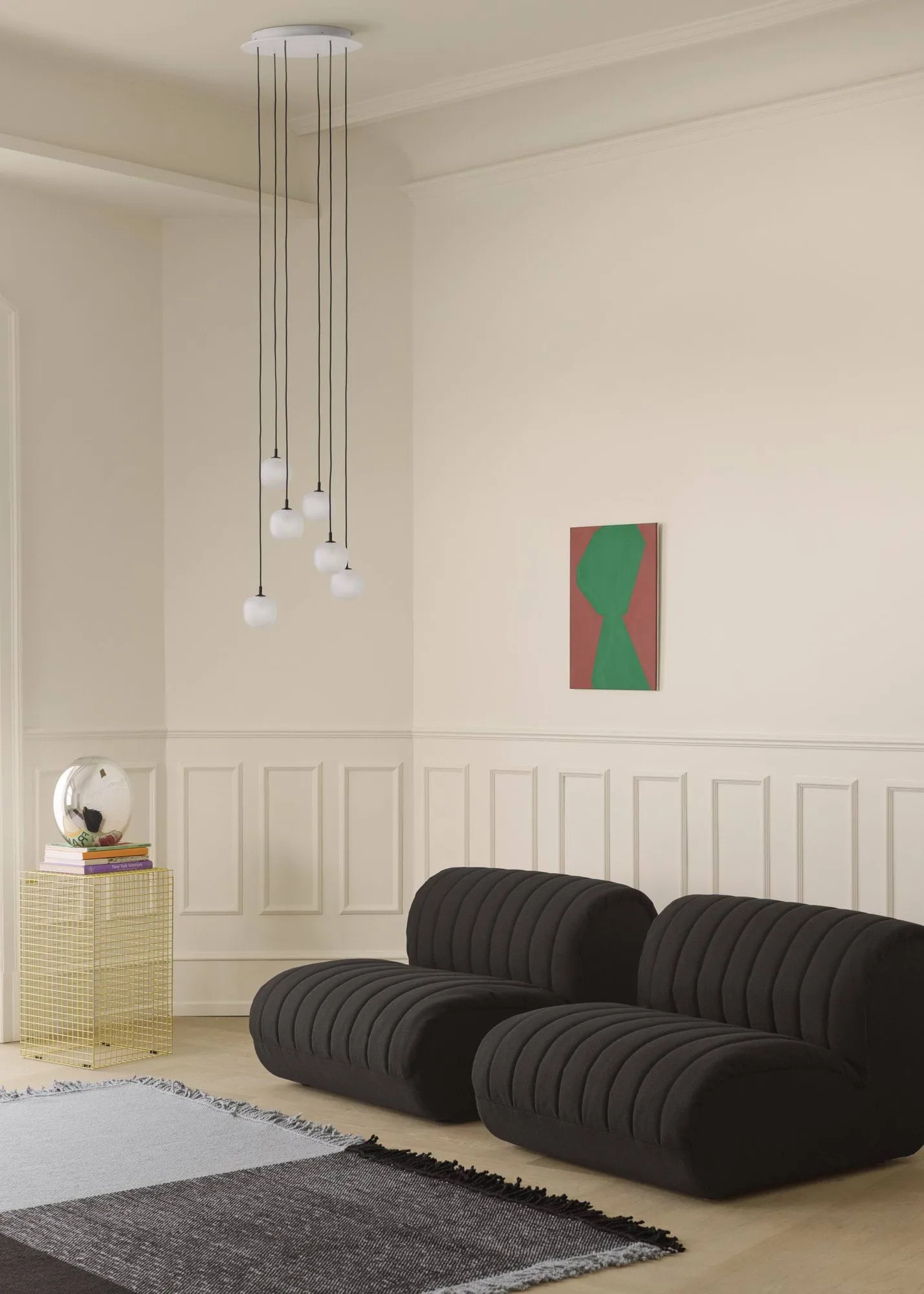 Coltre sofa module, Ottoman, turf-sand Muuto