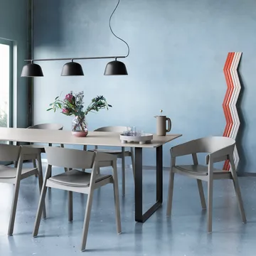 Cover chair upholstered seat - Remix 252-Oak - Muuto