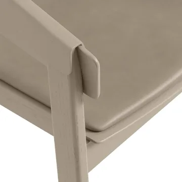 Cover chair upholstered seat - Remix 252-Oak - Muuto