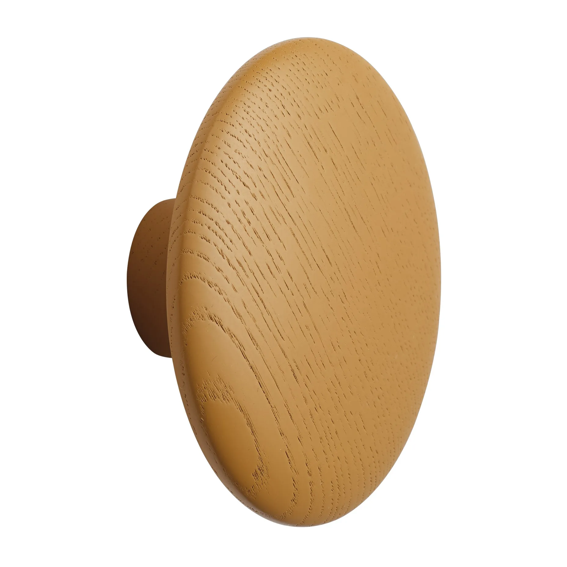 Dots wood hook burnt orange, Ø13 cm Muuto