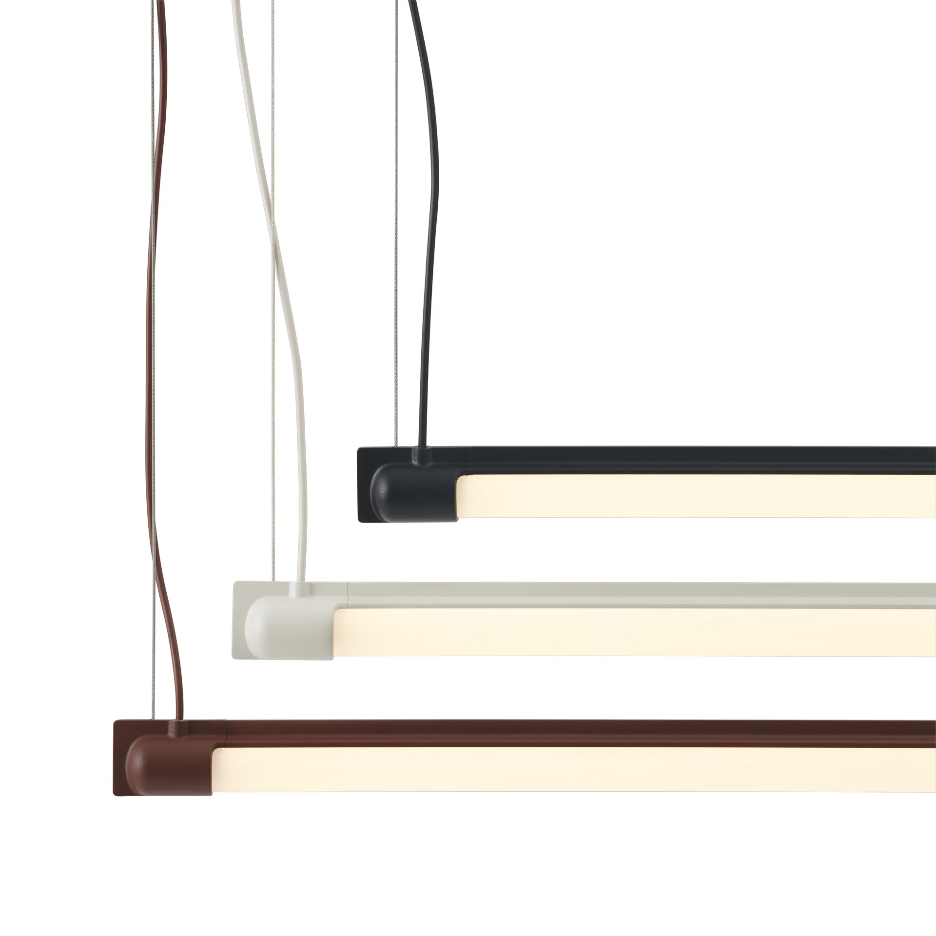 Fine Suspension Lamp 60 cm, Black Muuto