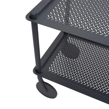 Flow 2-layer trolley 57 cm - Blue-grey - Muuto