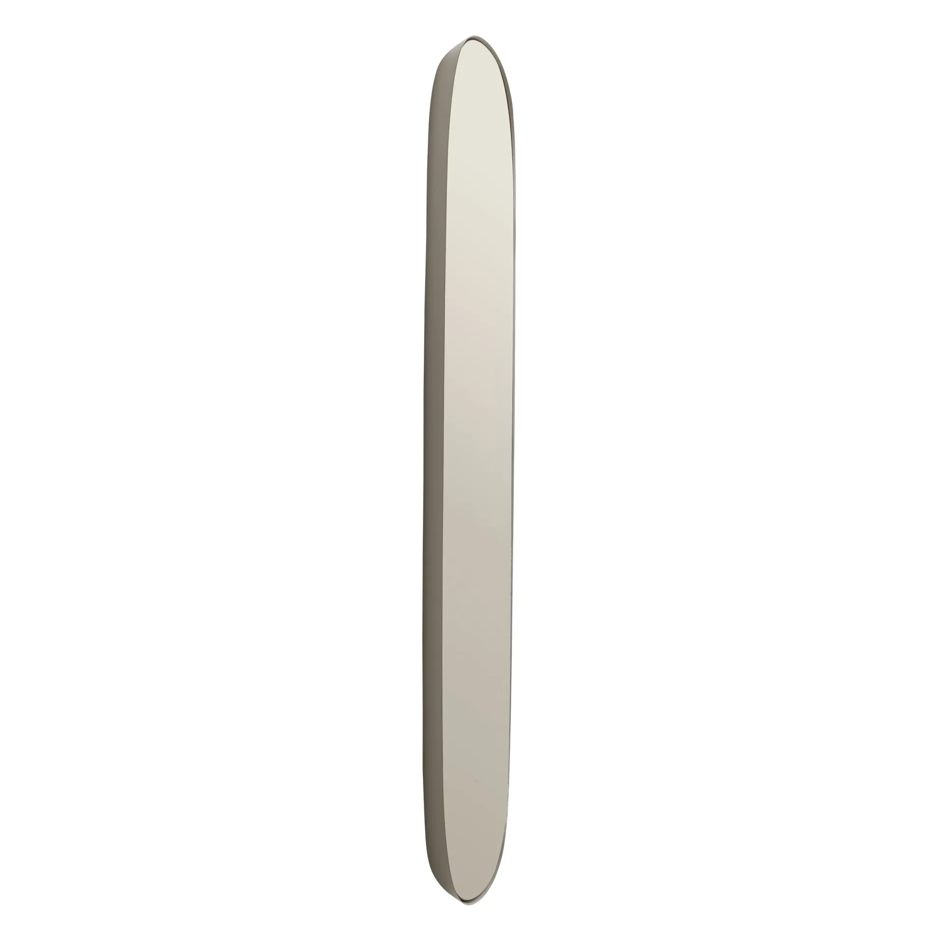 Framed mirror large, Taupe-taupe, 118x44,5 Muuto