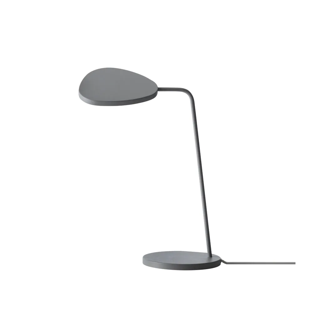 Leaf table lamp white, grey Muuto