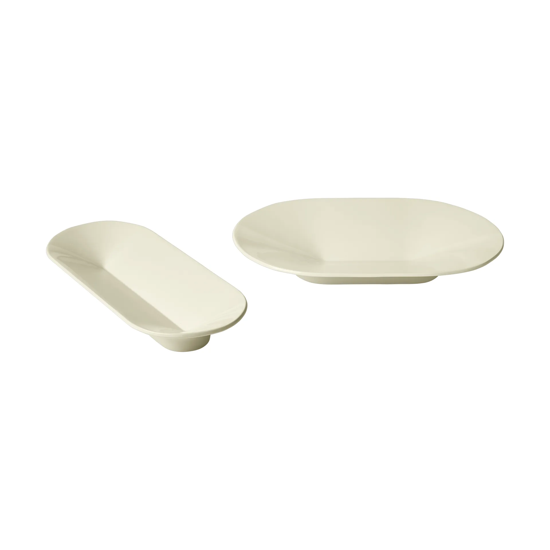 Mere bowl 52x36 cm, Off-White Muuto