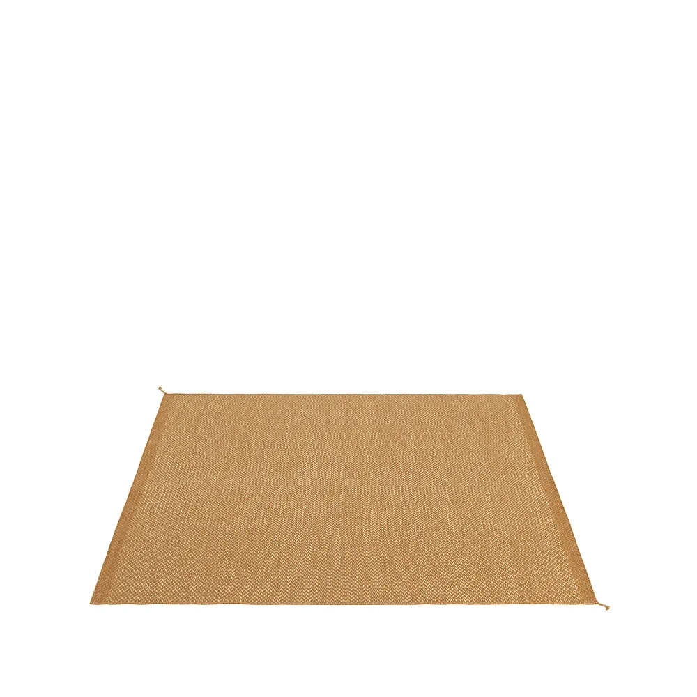 Ply wool rug 170x240 cm, Burnt orange Muuto