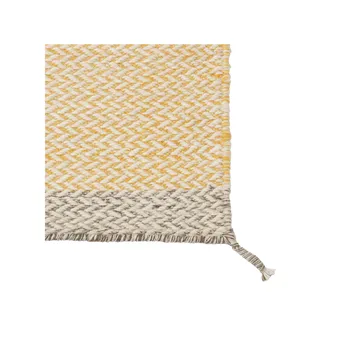 Ply wool rug 85x140 cm - yellow - Muuto
