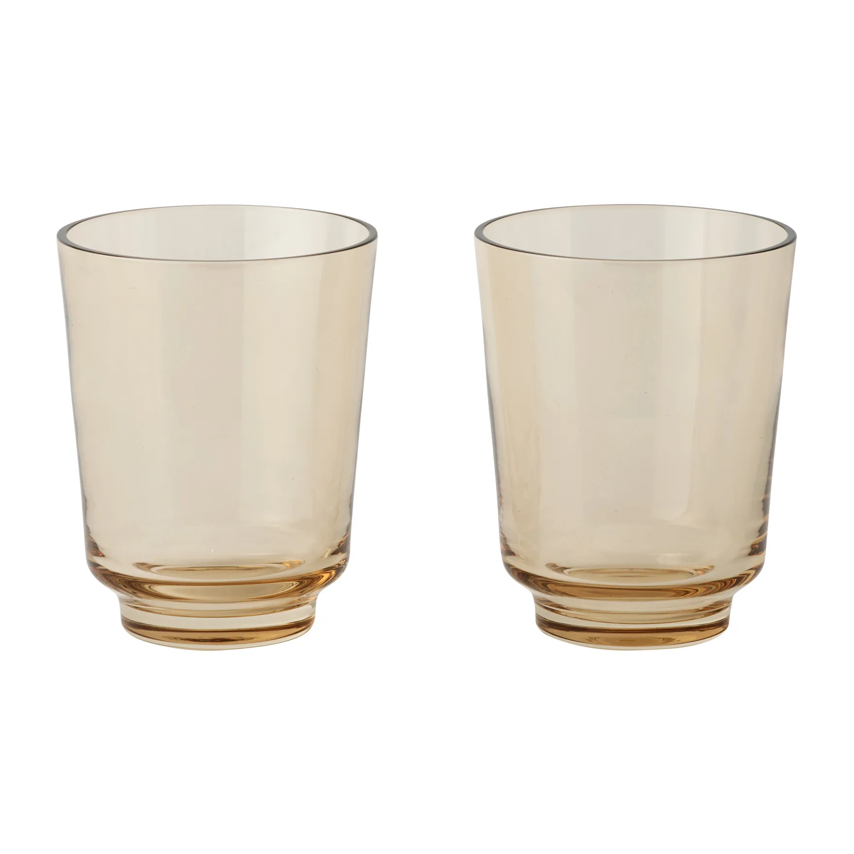 Raise glass 30 cl 2-pack, Ochre Muuto