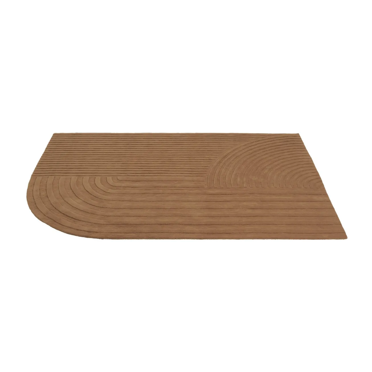 Relevo rug 200x300 cm, Burnt orange Muuto