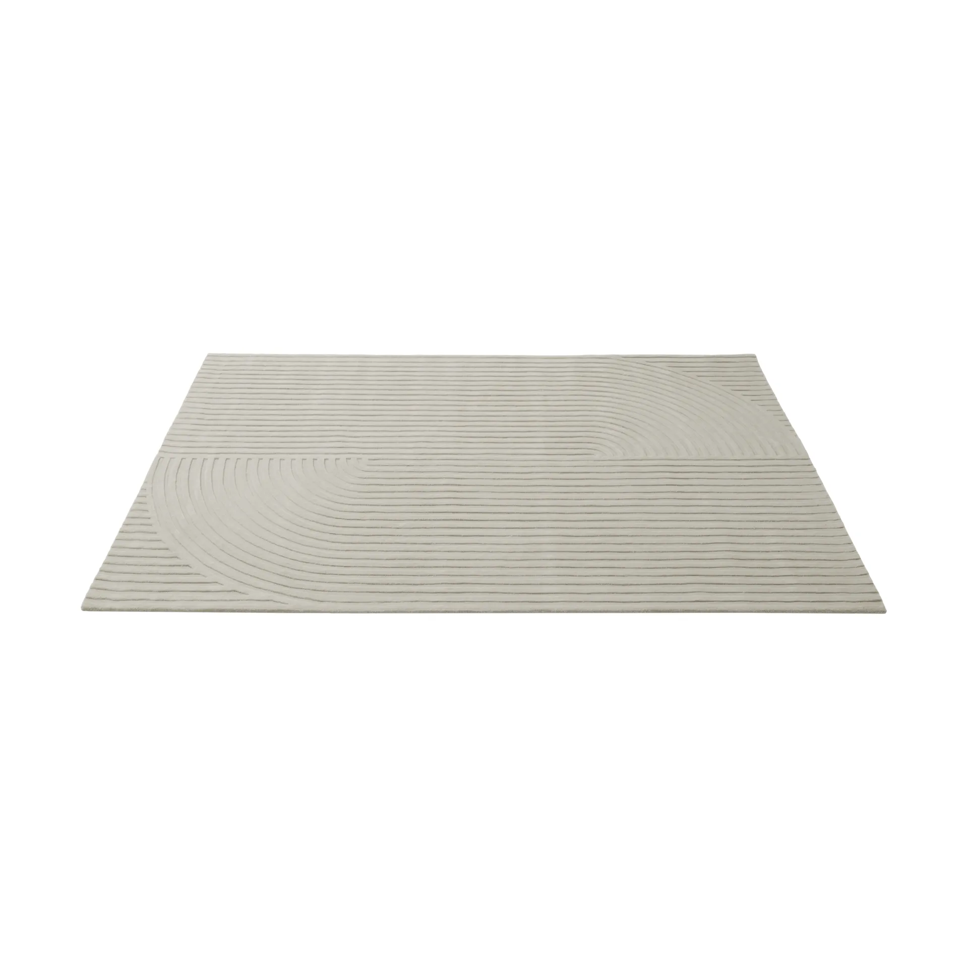 Relevo Rug Quattro wool rug, Off white, 200x300 cm Muuto