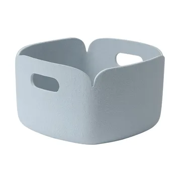 Restore storage basket 28x28 cm - Light blue - Muuto