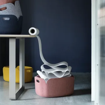 Restore storage basket - yellow - Muuto