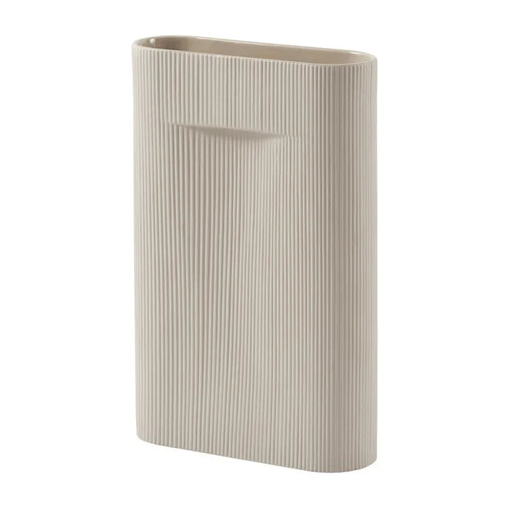 Ridge vase 48.5 cm - Beige - Muuto