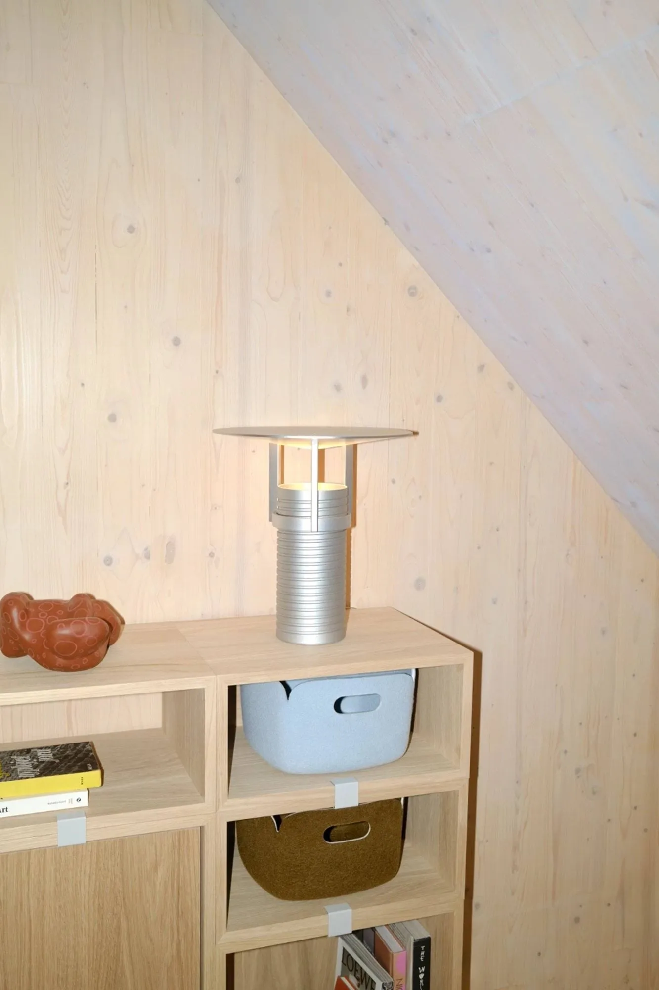 Stacked 2.0 shelving open, large, oak Muuto